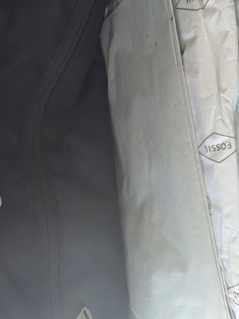 NWT FOSSIL Leather Men’s Backpack - Black